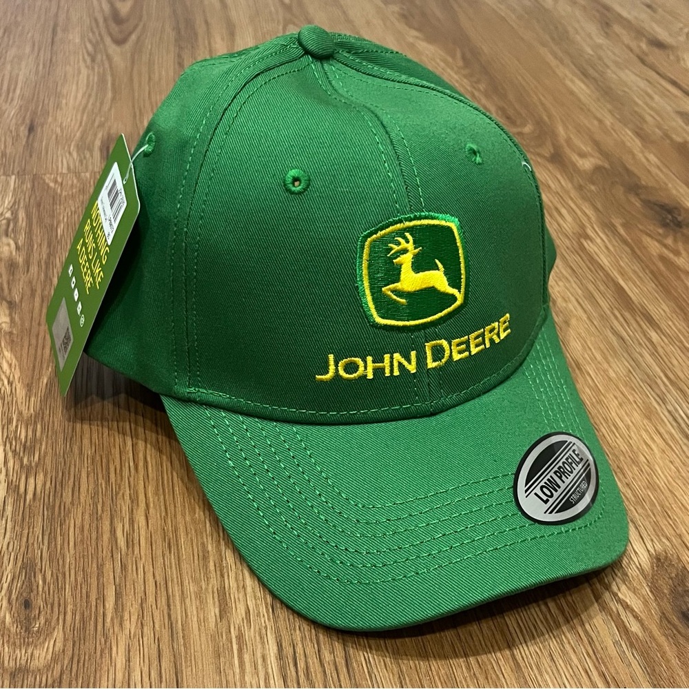 John Deere Green Cap with Yellow Logo